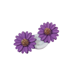 Cercei dama, floare mov