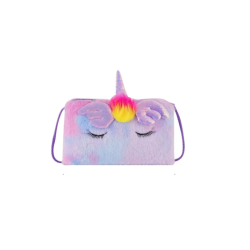 Geanta pufoasa Unicorn ,Multicolor