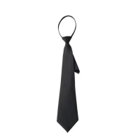 Cravata Unisex Neagra 42 cm