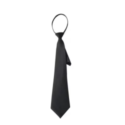 Cravata Unisex Neagra 42 cm