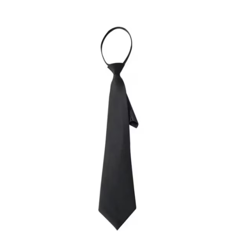 Cravata Unisex Neagra 42 cm