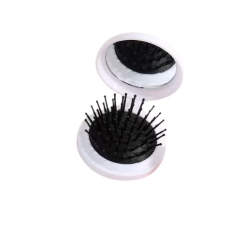 Perie pliabila cu oglinda pop-up Perie pliabila cu oglinda pop-up